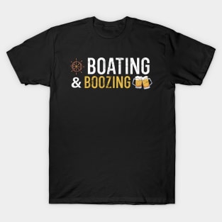 Boating and Boozing T-Shirt